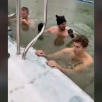 Így fürdik a jeges vízben Marco Rossi fia + VIDEÓ