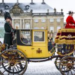 II. Margit dán királynő utoljára kocsikázott ki aranyozott hintóján a trónról való távozása előtt