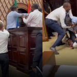 Irgalmatlan verekedés tört ki a parlamentben + VIDEÓ