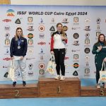 Major Veronika bronzérmes sportpisztolyban Kairóban