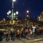 A gyermekek védelméért tüntettek Budapesten