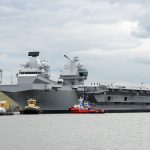 A Queen Elizabeth brit repülőgép-hordozó meghibásodás miatt nem tud részt venni a NATO tengeri manőverén
