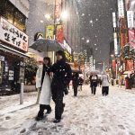 Heves hózápor sújtja Tokiót és környékét, közlekedési korlátozásokat vezettek be