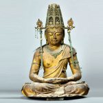 Meglepő dolgot találtak egy buddhista templom szobrában