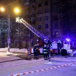 Nagy területen lángolt egy lakóház Moszkvában