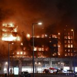 Tíz ember vesztette életét a valenciai épülettűzben