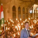 Fenyegető, ijesztő hangulat alakult ki a Magyar Péter szervezte keddi tüntetésen