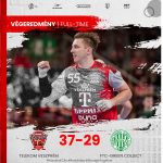 Férfi kézilabda: kupa-elődöntőbe jutott a Szeged és a Veszprém is