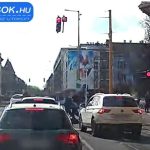 Gyalogosok közé hajtott a terepjáró Győrben + VIDEÓ