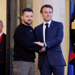 Zelenszkij: a francia elnök a közeljövőben Ukrajnába látogat