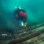 Egy több száz éve elsüllyedt hajó roncsához merültek le