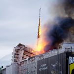 Hatalmas tűz ütött ki Koppenhágában