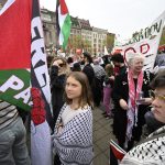 Greta Thunberg Izrael ellen tüntet