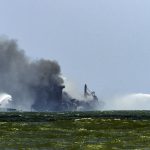 Huszonkét hajó semmisült meg egy tűzben Horvátországban