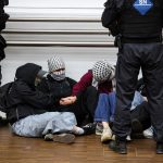 Palesztinpárti tüntetők tábort ütöttek Bréma egyetemében