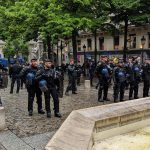 Rendőrök távolították el a párizsi politikatudományi egyetemről a palesztinbarát tüntetőket