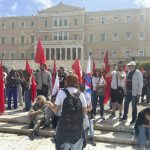 Tüntetés és sztrájk Athénban