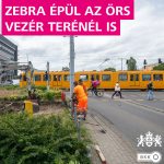 Új gyalogátkelő épül az Örs Vezér Terén