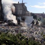 Orosz rakétatámadás érte az ukrajnai Dnyipro városát