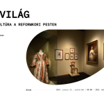Reformkori divat és kultúra a Petőfi Irodalmi Múzeumban