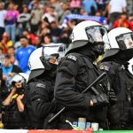 Rendőrsereg várja a magyar szurkolókat Stuttgartban