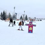 Vendégsereg a mátraszentistváni Síparkban